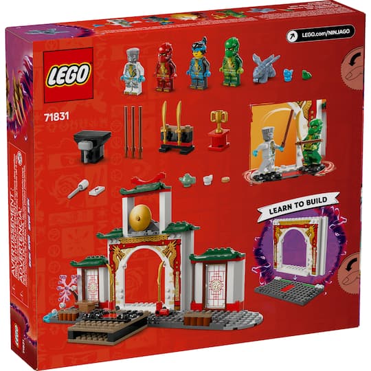 LEGO® NINJAGO® Ninja Spinjitzu Temple Action Toy Playset 71831